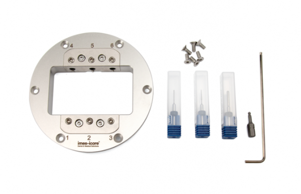Glaskeramiek adapter imes-icore® 6-voudig