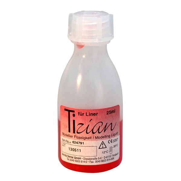 Tizian™ keramiek linervloeistof rood