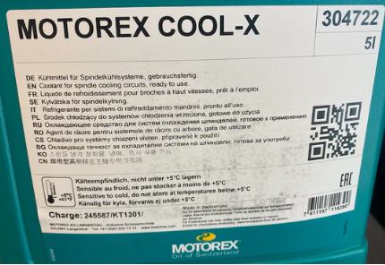 Spindelkoelvloeistof - Motorex Cool-X